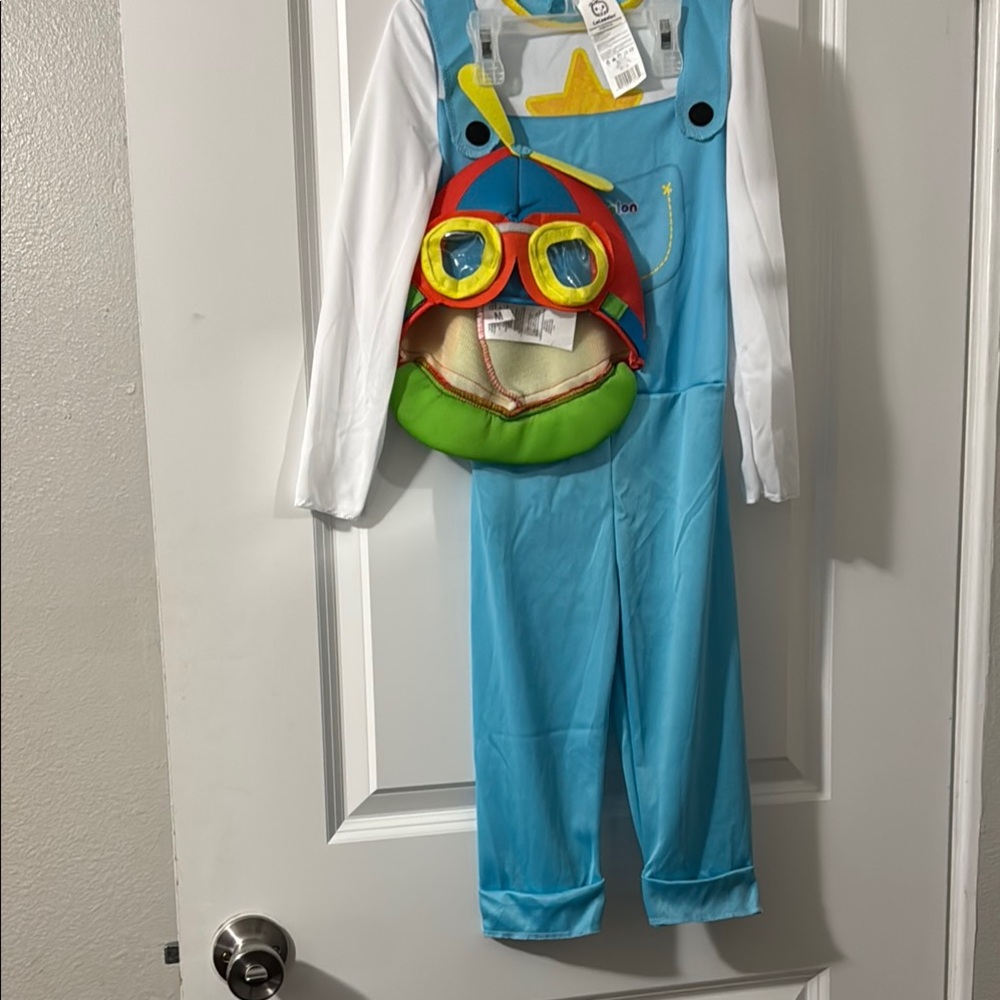 Kids Blue and White Costume Set